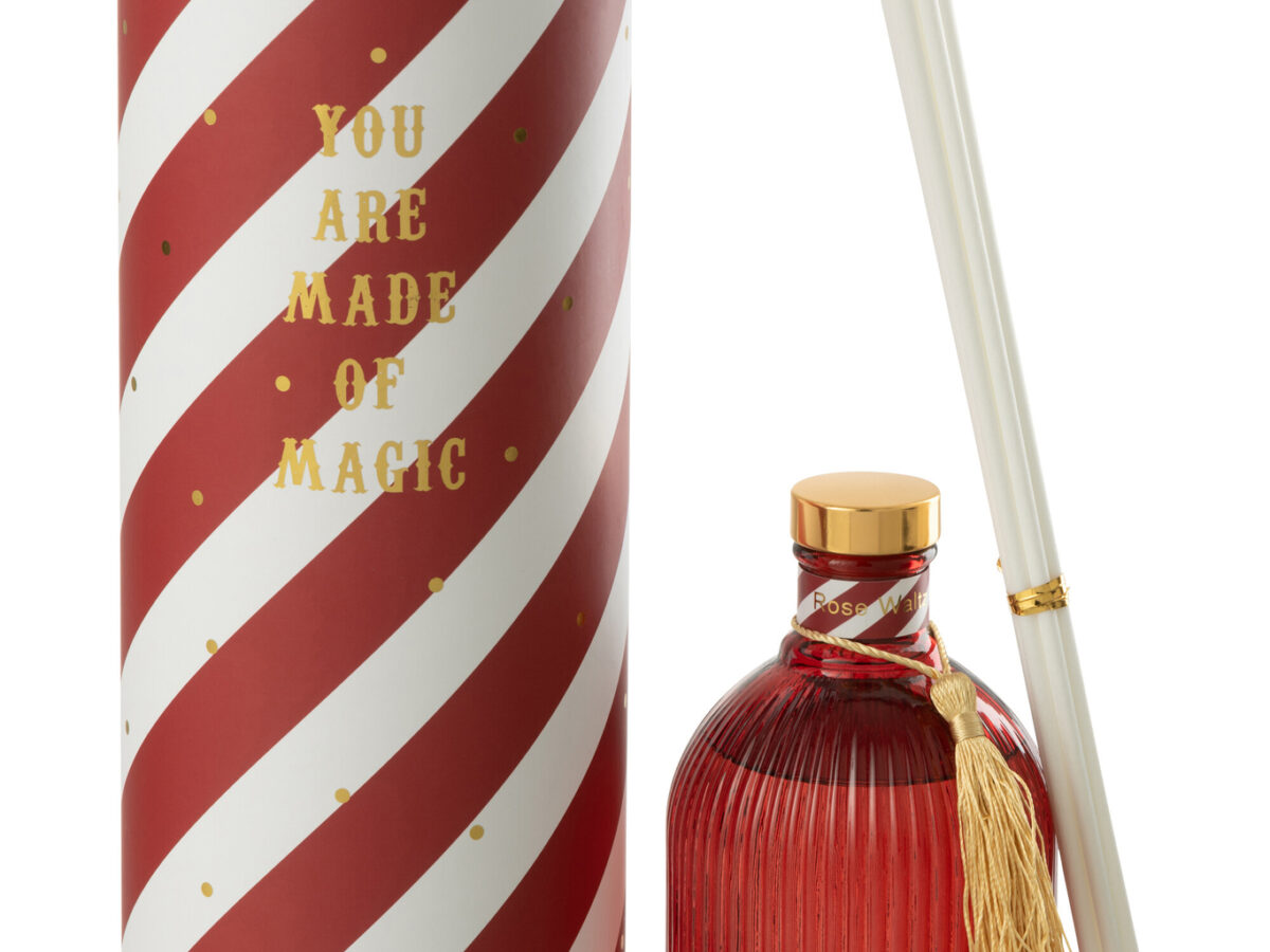 Reed Diffuser Magische Geurolie Rood/Wit Large