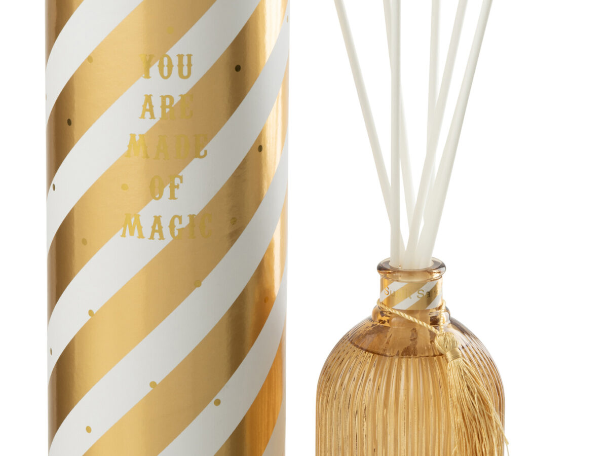 Reed Diffuser Magische Geurolie Goud/Wit Large