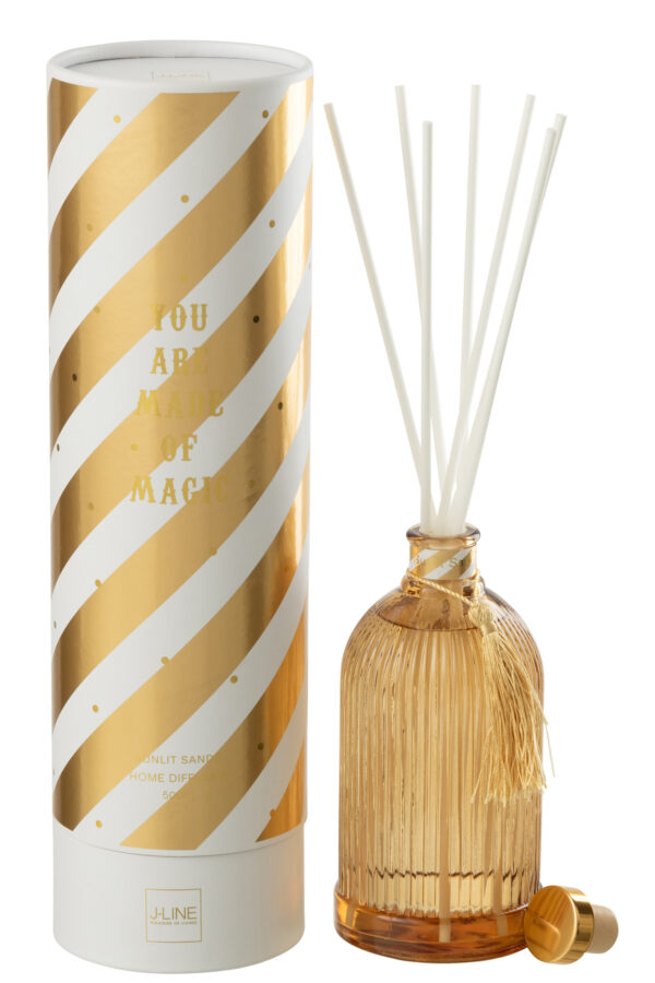 Reed Diffuser Magische Geurolie Goud/Wit Large