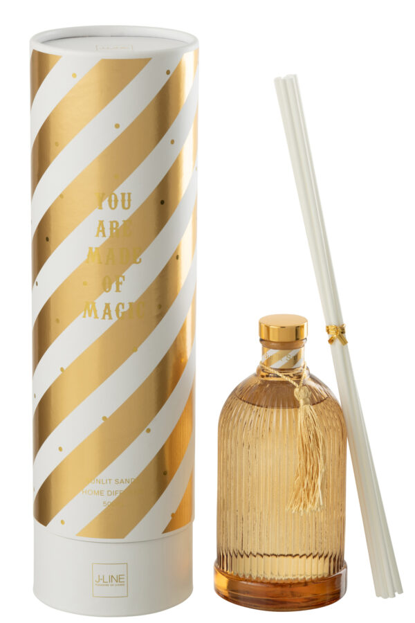 Reed Diffuser Magische Geurolie Goud/Wit Large