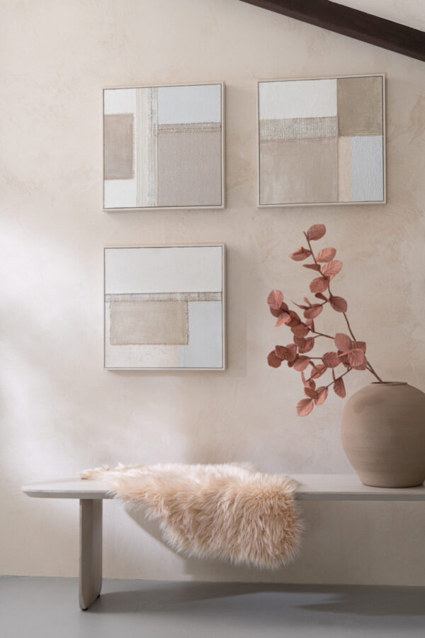 Bankje Celeste Acaciahout Wit | J-line