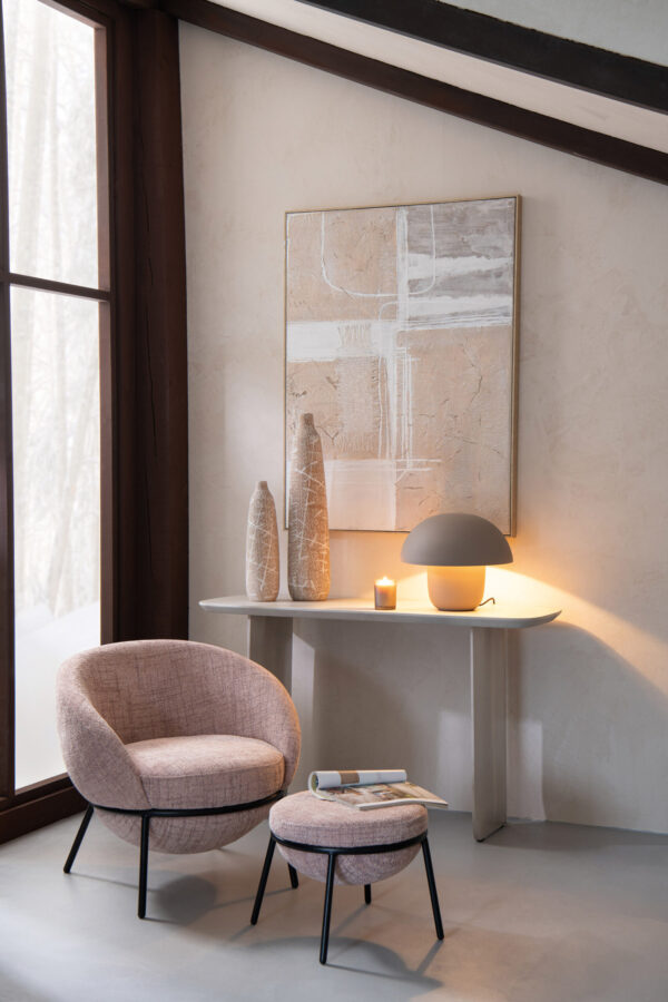 Console Celeste acaciahout wit