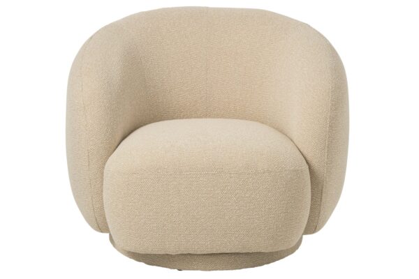 266269-2 Draaibare Loungestoel Ecru J-line
