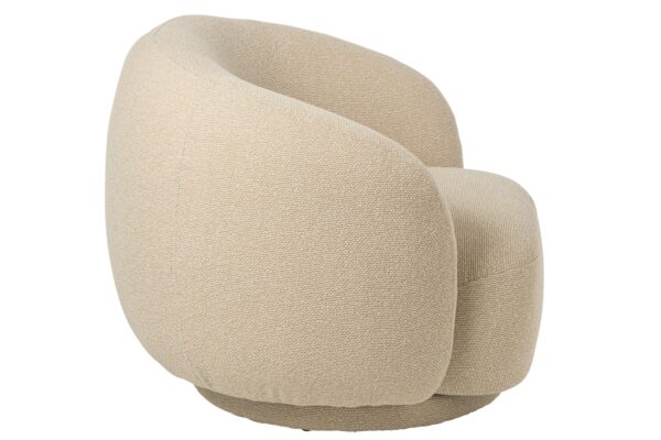 266269-3 Draaibare Loungestoel Ecru J-line