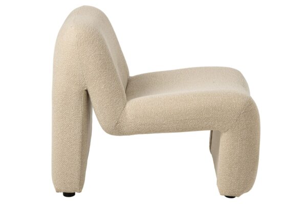 266270-3 Loungestoel Margo Ecru J-line