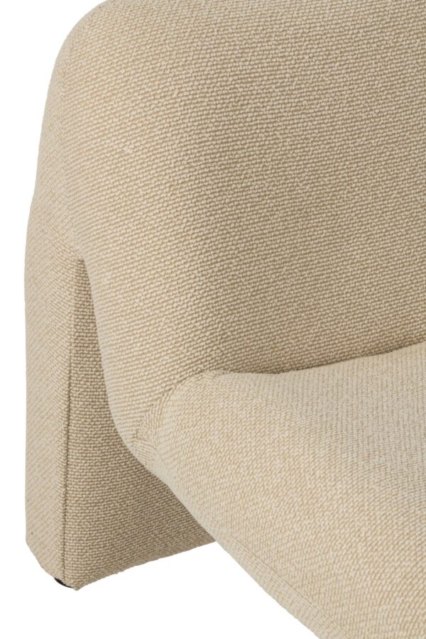 266270-6 Loungestoel Margo Ecru J-line