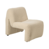 266270 Loungestoel Margo Ecru J-line Loungestoel Margo Ecru J-line