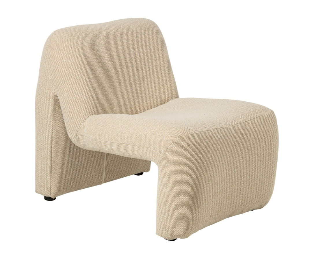 Loungestoel Margo Ecru J-line