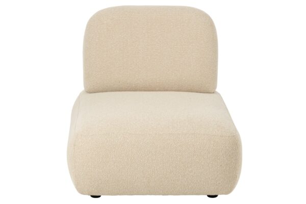 Fauteuil Olivia Ecru J-line