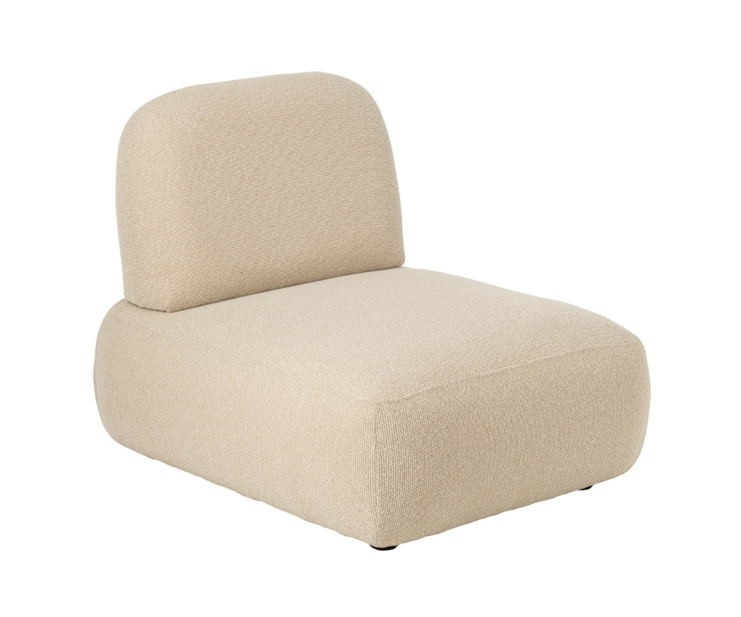 Fauteuil Olivia Ecru J-line