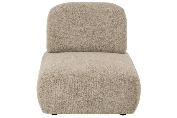 266277-2 Fauteuil Olivia Taupe/Beige J-line