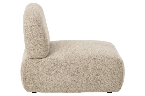 266277-3 Fauteuil Olivia Taupe/Beige J-line