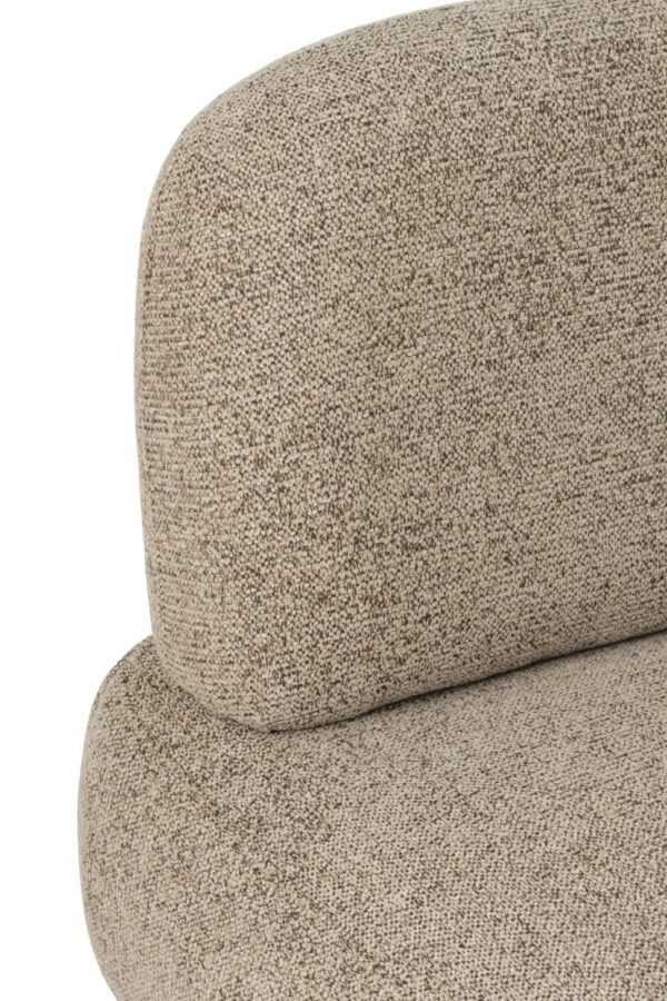 266277-6 Fauteuil Olivia Taupe/Beige J-line