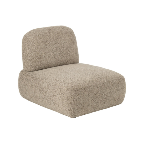 266277 Fauteuil Olivia Taupe Fauteuil Olivia Taupe/Beige J-line