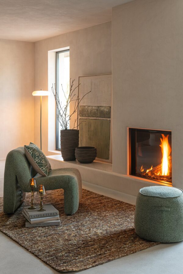 Loungestoel Margo Groen J-line