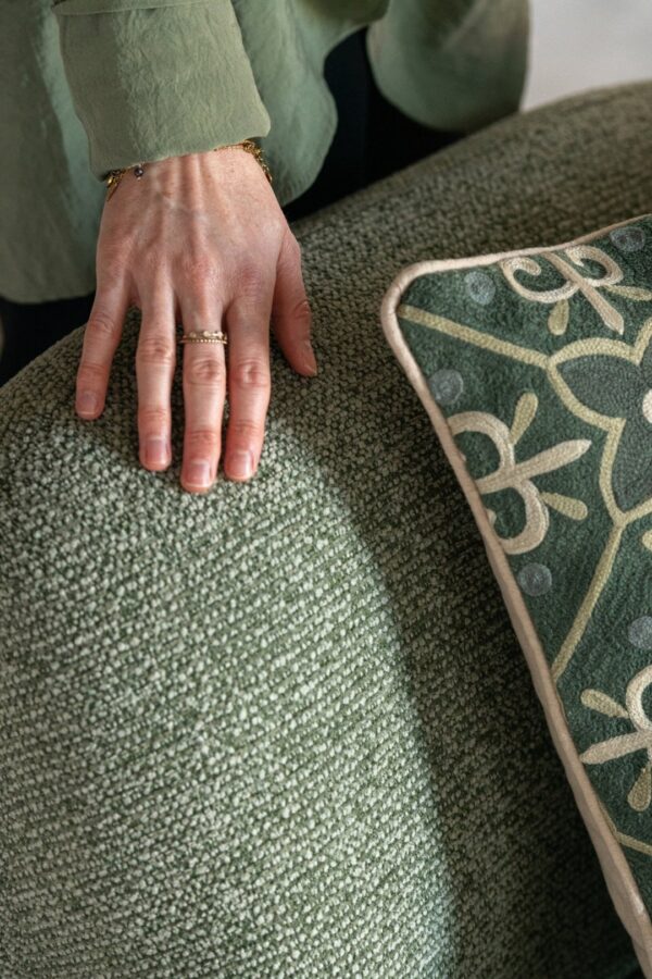 Loungestoel Margo Groen J-line