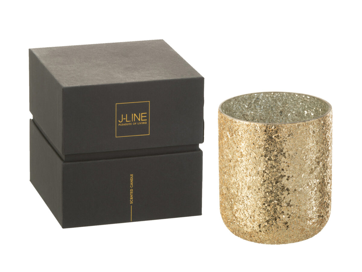 35612-0.jpg Geurkaars Luxuria Goud Groot - 80 uur