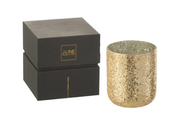 Geurkaars Luxuria Goud Groot - 80 uur