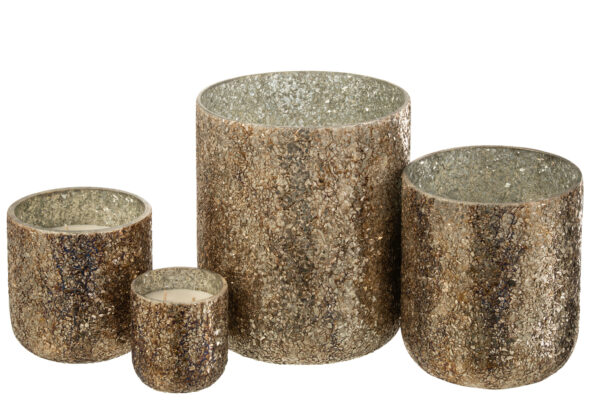 Geurkaars Luxuria Brons Extra Groot - 120 uur