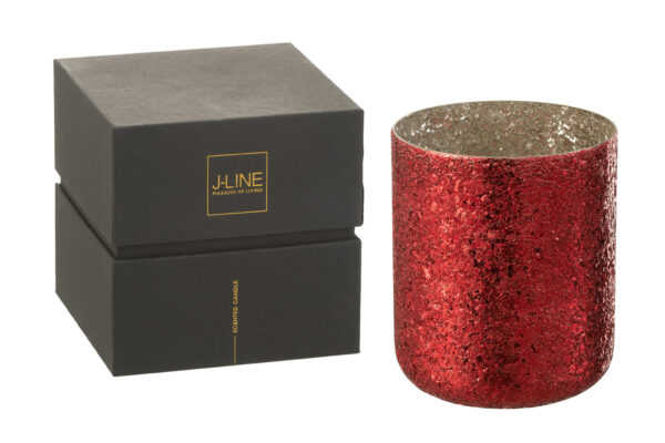 Geurkaars Luxuria Rood Extra Groot - 120 uur