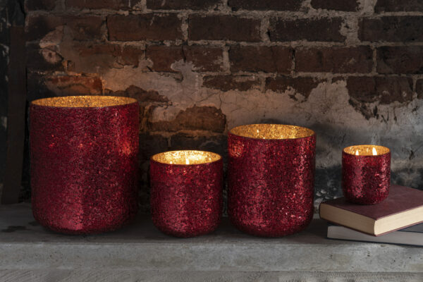 Geurkaars Luxuria Rood Extra Groot - 120 uur