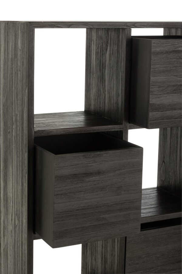 40791-6.jpg Kast met Lades Daphne Zwart