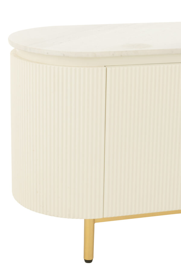 55934-4.jpg Tv-meubel Clara Wit/Goud