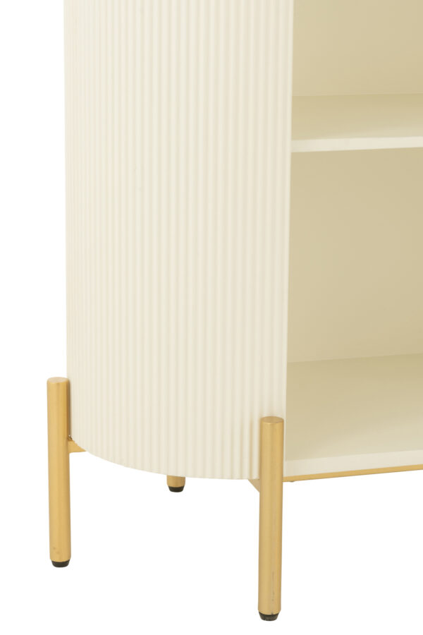 Wandkast Clara Wit/Goud