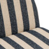 Gestreepte Loungestoel Blauw/Wit J-line