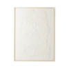 Abstract Schilderij met Gips structuur | 120 x 90 cm