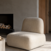 Fauteuil Olivia Ecru J-line