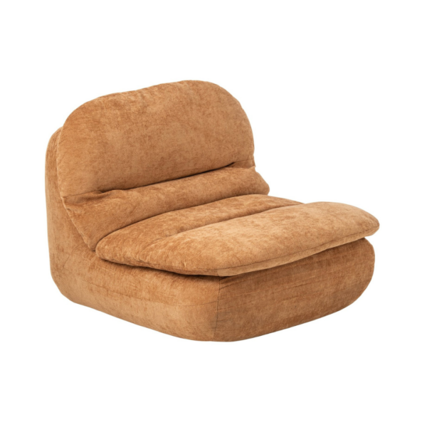 Loungestoel Gecomprimeerd Schuim Oranje J-line