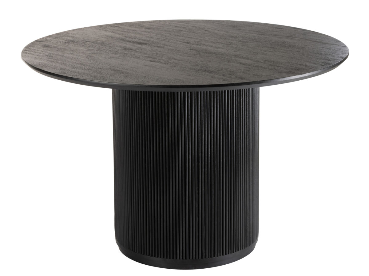 Eettafel Vincent mangohout zwart J-line