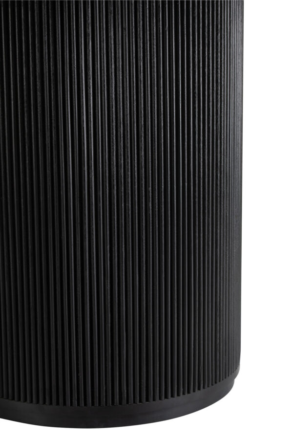 Eettafel Vincent mangohout zwart J-line