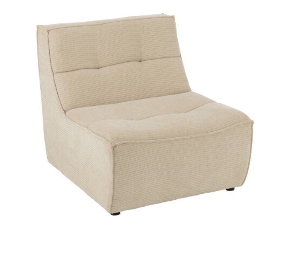 1-zits sofa grid beige