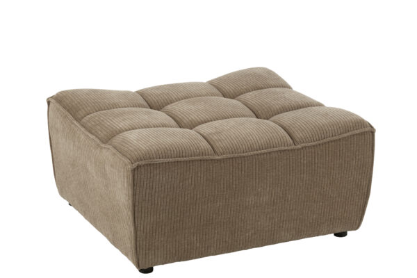 46056-0.jpg Poef Grid Taupe J-line