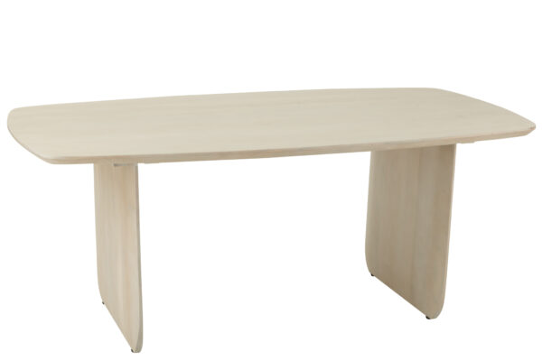 55827-8.jpg Eettafel Celeste acaciahout Wit | J-line