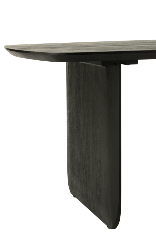 55833-3.jpg Eettafel Celeste acaciahout Zwart | J-line