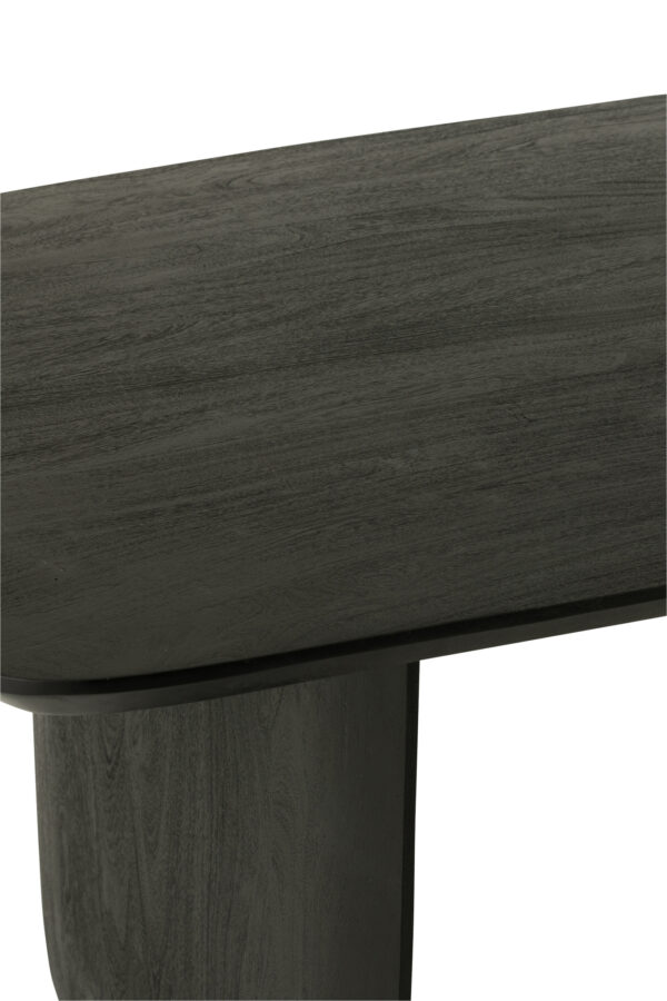 55833-5.jpg Eettafel Celeste acaciahout Zwart | J-line