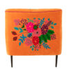 61967-2.jpg Fauteuil Bloemen Mangohout Oranje - J-line