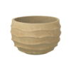 Bloempot Waves Beige Small outdoor