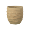 Bloempot Waves Beige Medium Outdoor