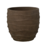 63056 Bloempot Waves donkerbruin Large Outdoor Bloempot Waves Donkerbruin Large Outdoor
