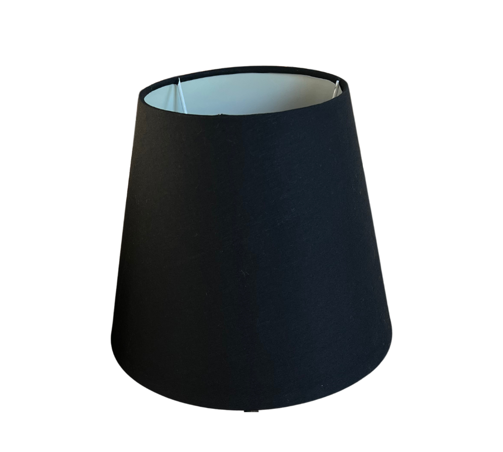 Lampenkap Kegel Zwart | Small