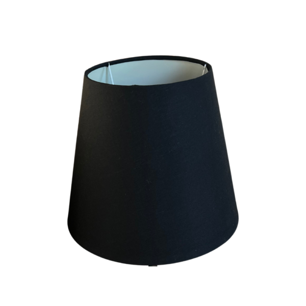 Lampenkap Kegel Zwart | Small