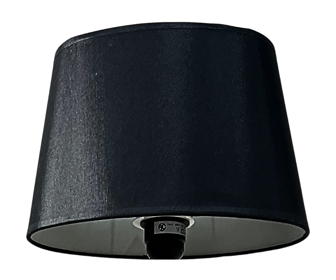 Lampenkap Zwart Small