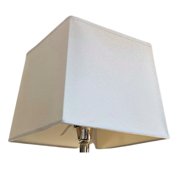 Vierkante Lampenkap Crème