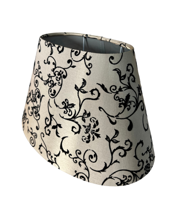 Lampenkap Giselle Beige/Zwart