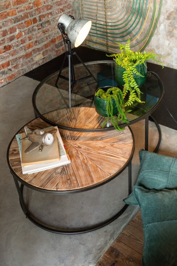 Bijzettafels Ashtley (set van 2)