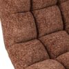 Bouclé Loungestoel Matel Terracotta J-line